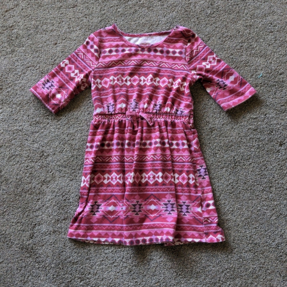 Faded Glory dress. Size S (6/6x). Red and pink